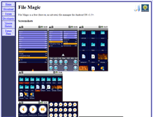 Tablet Screenshot of filemagic.dinglisch.net